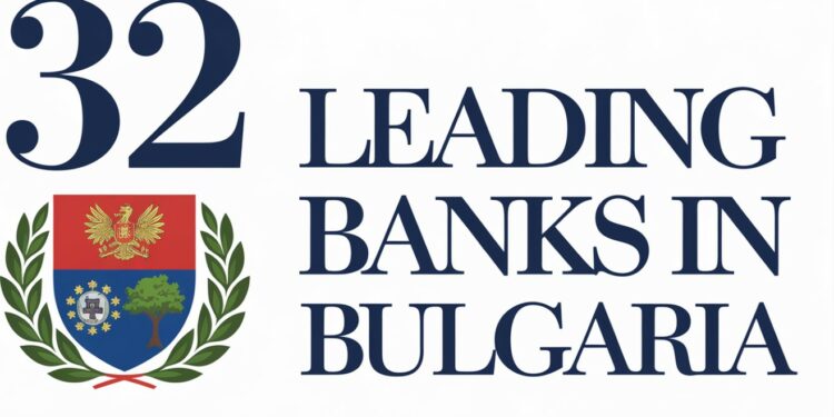 Powerful 32 Leading Banks in Bulgaria