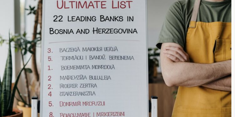 Ultimate List of 22 Leading Banks in Bosnia and Herzegovina